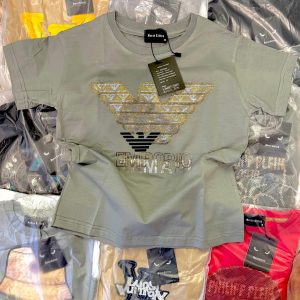 Emporio Armani Pleated Stone