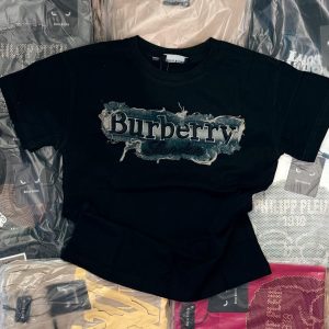 Burberry Embroidered T-Shirt