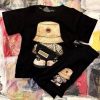 Designer Fendi Bear Drip T-Shirt Set